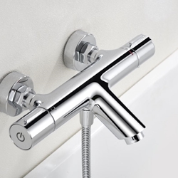 Griferia para baño / ducha Termostática serie ECO-KENT acabado cromo - Imagen 2