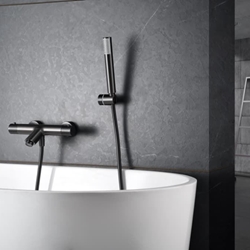 Griferia para baño / ducha Termostática serie GENOVA acabado black gun metal - Imagen 1