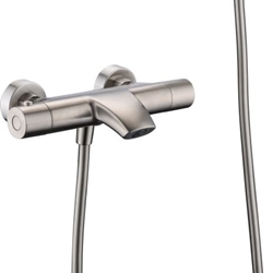 Griferia para baño / ducha termostatica serie MOSCU acabado acero S.316 - Imagen 2