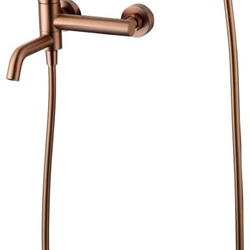 Griferia para baño / ducha monomando serie MONZA acabado oro rosa cepillado - Imagen 2