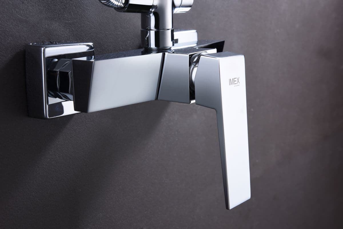 Griferia para ducha monomando serie ART acabado cromo - Imagen 2