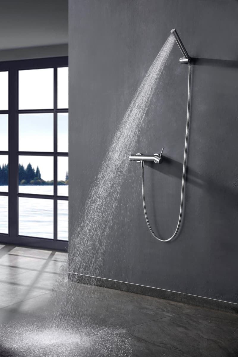 Griferia para ducha monomando serie MONZA acabado cromo - Imagen 1