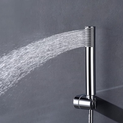 Griferia para ducha monomando serie MONZA acabado cromo - Imagen 2