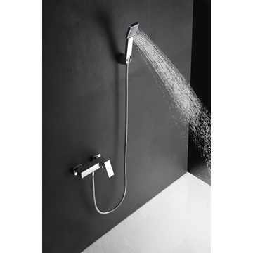 Griferia para ducha monomando serie VALENCIA acabado cromo - Imagen 1