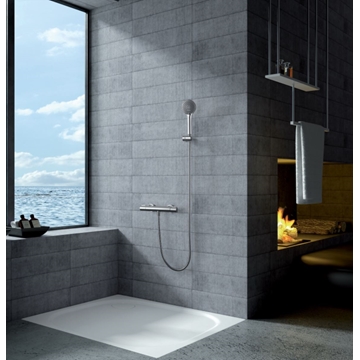 Griferia para ducha Termostática serie ECO-KENT acabado cromo - Imagen 1