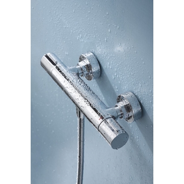 Griferia para ducha Termostática serie ECO-KENT acabado cromo - Imagen 2