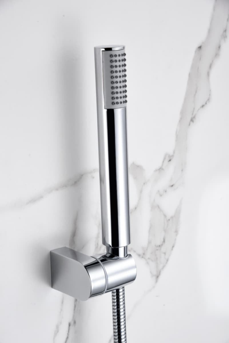 Griferia para ducha Termostática serie GENOVA acabado cromo - Imagen 3