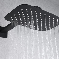 Griferia termostatica empotrada serie HIDRA acabado negro mate - Imagen 2