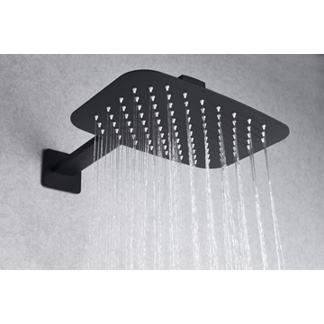 Griferia termostatica empotrada serie HIDRA acabado negro mate - Imagen 2