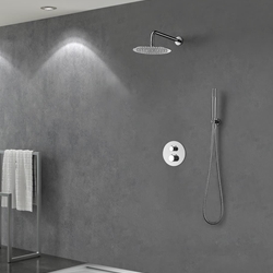 Griferia termostatica empotrada serie LINE acabado cromo - Imagen 1