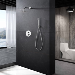 Griferia termostatica empotrada serie MONZA acabado cromo - Imagen 1