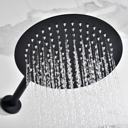 Griferia termostatica empotrada serie MONZA acabado negro mate - Imagen 2