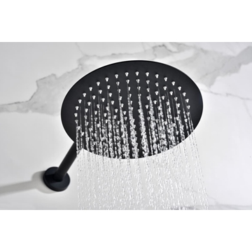 Griferia termostatica empotrada serie MONZA acabado negro mate - Imagen 2