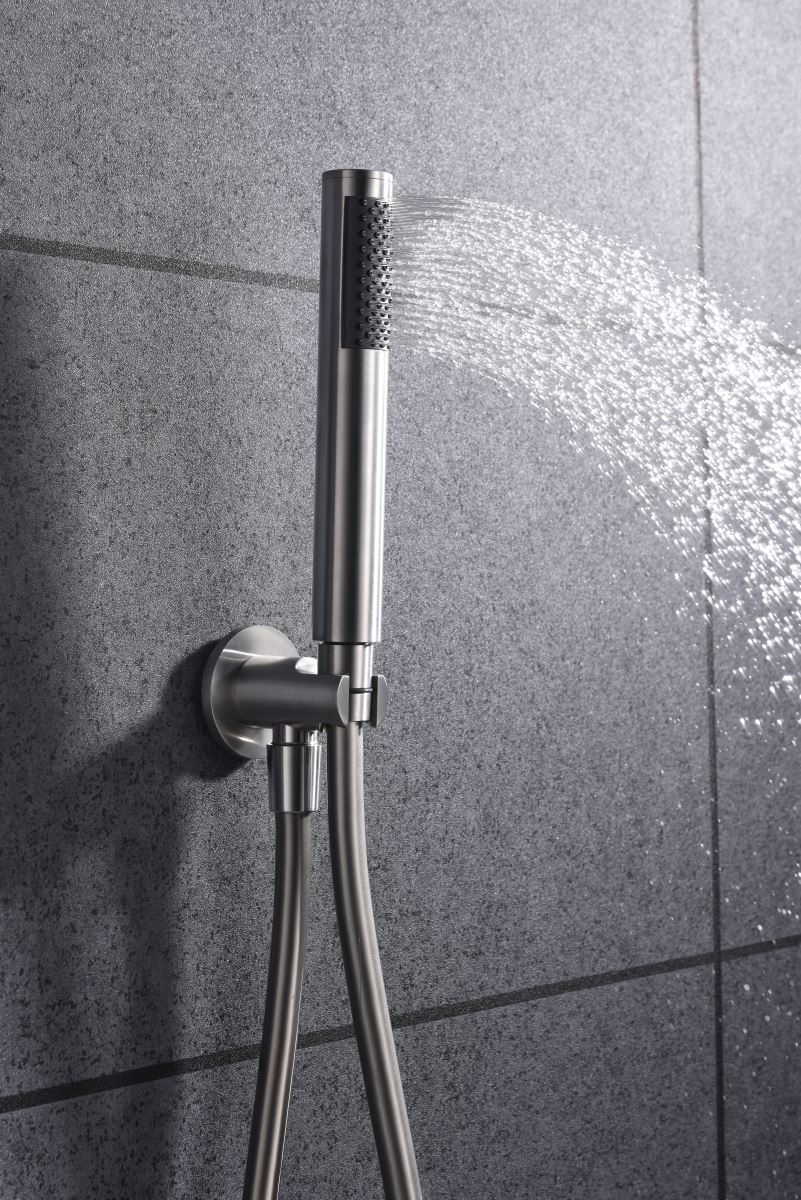 Griferia termostatica empotrada serie MOSCU acabado acero S.316 - Imagen 5