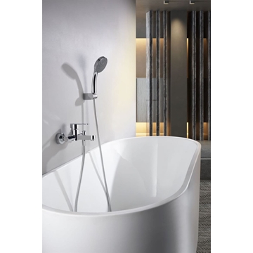 Grifo de bañera monomando serie ROMA acabado cromado - Imagen 1