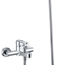 Grifo de bañera monomando serie ROMA acabado cromado - Imagen 2