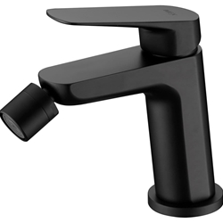 Grifo de bidé monomando serie BELGICA acabado negro mate - Imagen 1