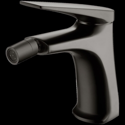 Grifo de bidé monomando serie DELOS acabado black gun metal - Imagen 1