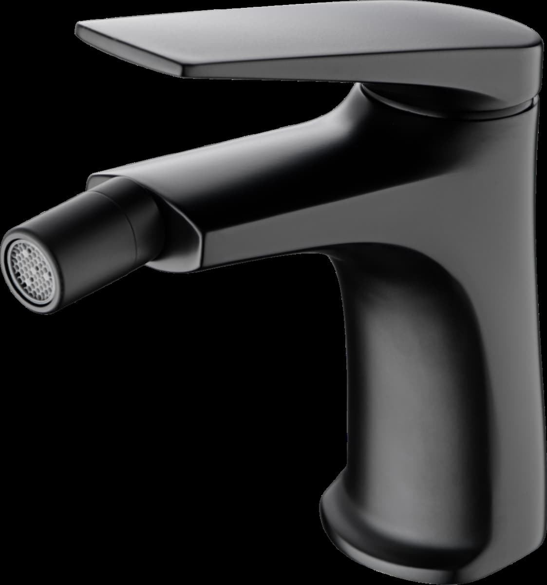 Grifo de bidé monomando serie DELOS acabado negro mate - Imagen 1