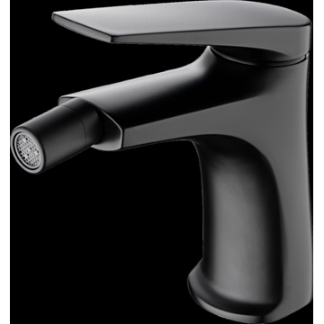 Grifo de bidé monomando serie DELOS acabado negro mate - Imagen 1