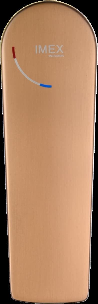 Grifo de bidé monomando serie DELOS acabado oro rosa cepillado - Imagen 2