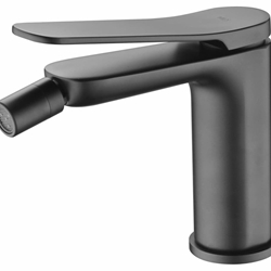 Grifo de bidé monomando serie DINAMARCA acabado negro mate - Imagen 1