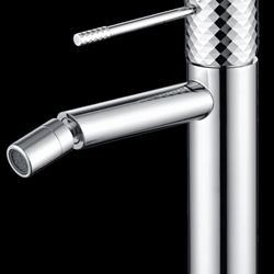 Grifo de bidé monomando serie GENOVA acabado cromo - Imagen 1