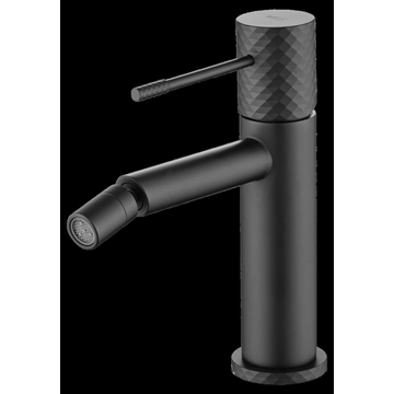 Grifo de bidé monomando serie GENOVA acabado negro mate - Imagen 1