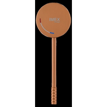 Grifo de bidé monomando serie GENOVA acabado oro rosa cepillado - Imagen 2