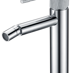 Grifo de bidé monomando serie LINE acabado cromo - Imagen 1