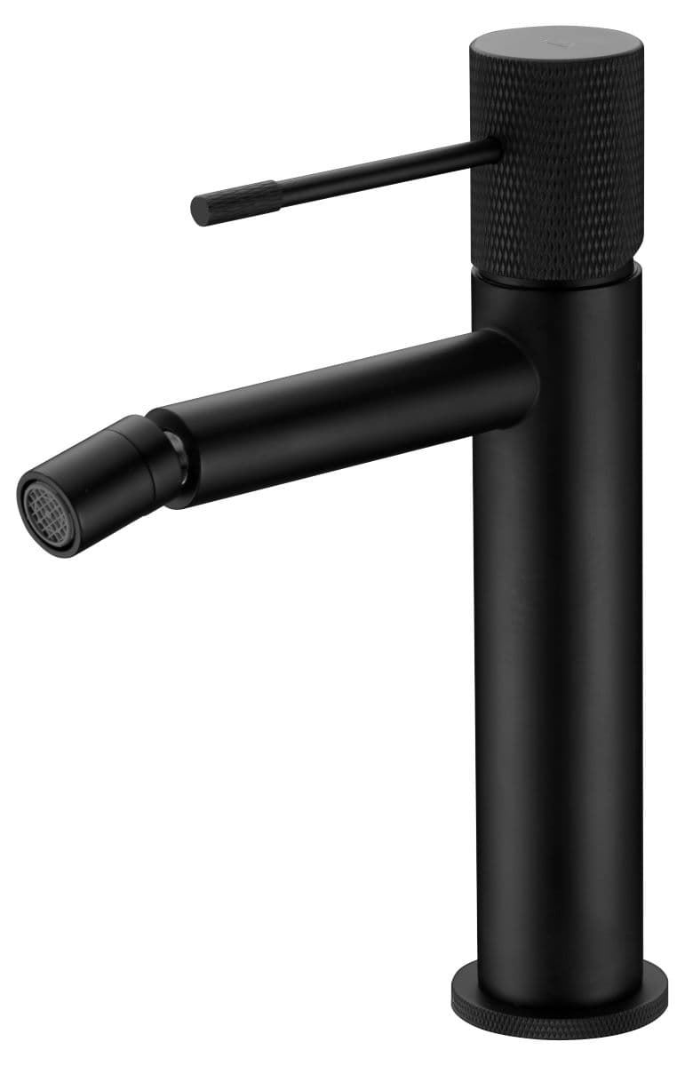 Grifo de bidé monomando serie LINE acabado negro mate - Imagen 1