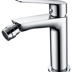 Grifo de bidé monomando serie LUXOR acabado cromo - Imagen 1