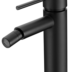 Grifo de bidé monomando serie MILOS acabado negro mate - Imagen 1