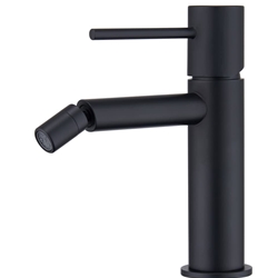 Grifo de bidé monomando serie MONZA acabado negro mate - Imagen 1