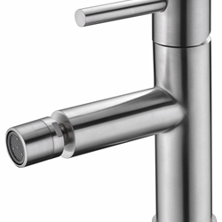 Grifo de bidé monomando serie MOSCU acabado acero S.316 - Imagen 2