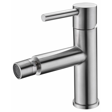 Grifo de bidé monomando serie MOSCU acabado acero S.316 - Imagen 2