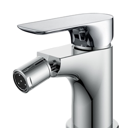 Grifo de bidé monomando serie NASSAU acabado cromo - Imagen 1