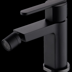 Grifo de bidé monomando serie ROMA acabado negro mate - Imagen 1