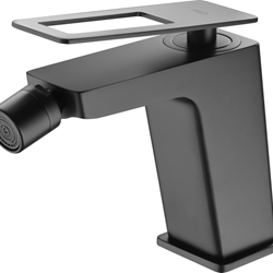 Grifo de bidé monomando serie SUECIA acabado negro mate - Imagen 1