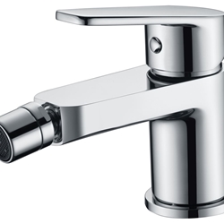 Grifo de bidé monomando serie TEIDE acabado cromo - Imagen 1