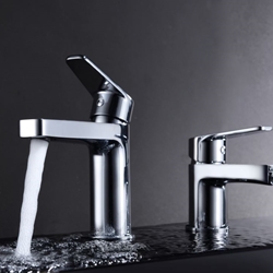 Grifo de bidé monomando serie TEIDE acabado cromo - Imagen 2