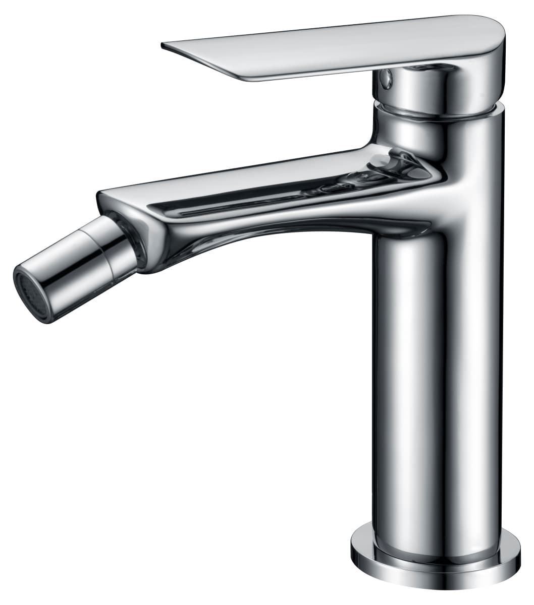 Grifo de bidé monomando serie URAL acabado cromo - Imagen 1