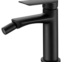 Grifo de bidé monomando serie URAL acabado negro mate - Imagen 1