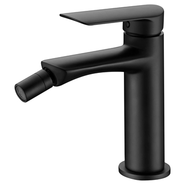 Grifo de bidé monomando serie URAL acabado negro mate - Imagen 1