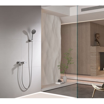 Grifo de ducha monomando serie ROMA acabado cromado - Imagen 1