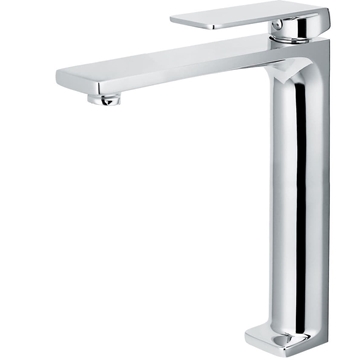 Grifo de lavabo alto monomando serie FIYI acabado cromo - Imagen 1