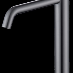 Grifo de lavabo alto monomando serie GENOVA acabado black gun metal - Imagen 2