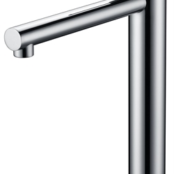 Grifo de lavabo alto monomando serie MILOS acabado cromo - Imagen 2