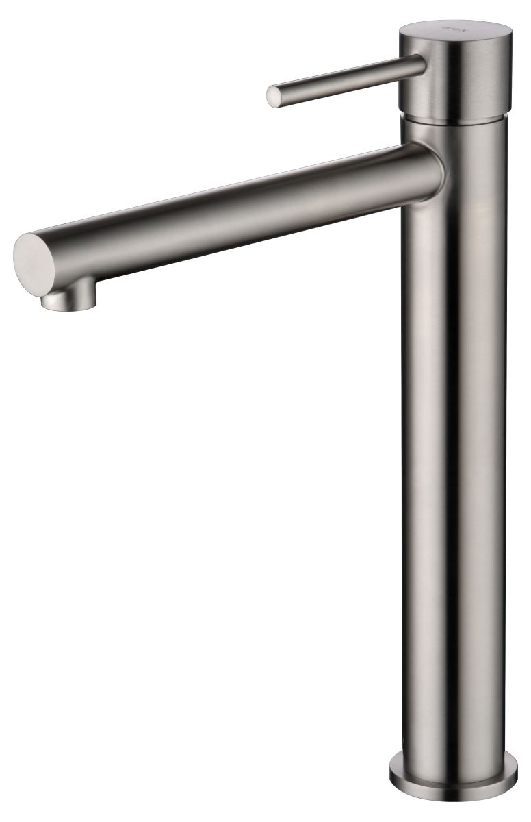 Grifo de lavabo alto monomando serie MOSCU acabado acero S.316 - Imagen 3