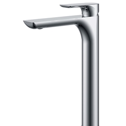 Grifo de lavabo alto monomando serie NASSAU acabado cromo - Imagen 1